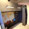 Galaxy Grey Wooden High Sleeper Gaming Bed
