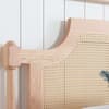 Geneva Oak Rattan Wooden Bed