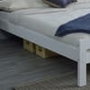 Glory White Wooden Bed Frame