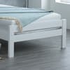 Glory White Wooden Bed Frame