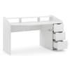 Gravity White Wooden Gaming Desk