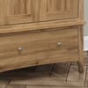 Hampstead Oak Wooden 2 Door 1 Drawer Wardrobe