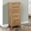 Hampstead Oak Wooden 5 Drawer Chest