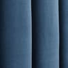 Hanam Midnight Blue Velvet Bed