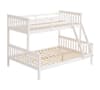 Hannah White Wooden Triple Sleeper Bunk Bed