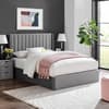 Harper Grey Ottoman Bed with Pinerest Mattress Included