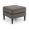 Hayward Grey Velvet Ottoman