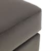 Hayward Grey Velvet Ottoman