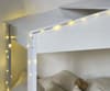 Hazel White Wooden Storage House Kids Bed