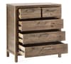 Heritage Pine Wooden 3+2 Drawer Chest