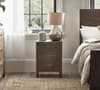 Heritage Pine Wooden 3 Drawer Bedside Table