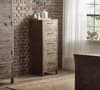 Heritage Pine Wooden 5 Drawer Tallboy