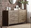 Heritage Pine Wooden 6 Drawer Chest