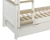 Heritage White and Oak Wooden Storage Bunk Bed