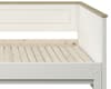 Heritage White and Oak Wooden Day Bed