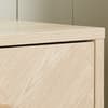 Herringford Oak 1 Drawer Bedside Table