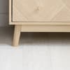 Herringford Oak 2 Door 1 Drawer Wooden Combination Wardrobe