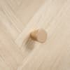 Herringford Oak 2 Drawer Bedside Table