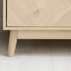 Herringford Oak 3 Door Mirror Wardrobe