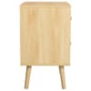 Herringford Oak 2 Drawer Bedside Table