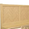 Herringford Oak Wooden Bed