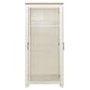 Highgate Cream and Oak Wooden 2 Door Wardrobe