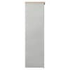 Highgate Grey and Oak Wooden 3 Door Wardrobe