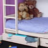 Hit White Wooden Storage Bunk Bed Frame