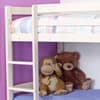 Hit White Wooden Storage Bunk Bed Frame