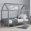 Home Grey Wooden Treehouse Bed