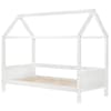 Home White Wooden Treehouse Bed