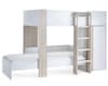 Horizon Pale Wood and White Wooden Storage Bunk Bed
