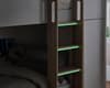 Horizon Pale Wood and White Wooden Storage Bunk Bed