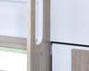 Horizon Pale Wood and White Wooden Storage Bunk Bed