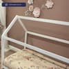 House White Wooden Bed with Ethan Mattress Included