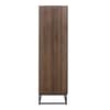 Houston Walnut Wooden 4 Door Wardrobe