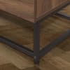 Houston Walnut Wooden Bed Frame - 4ft6 Double