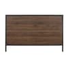 Houston Walnut Wooden Bed