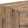 Hoxton Oak 2 Drawer Bedside Table