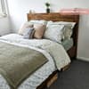 Hoxton Rustic Oak Wooden Bed
