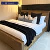 Hoxton Rustic Oak Wooden Bed