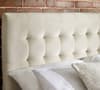 Jackson Oak and Natural Velvet and Wooden Ottoman Storage Bed