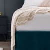 Frida Teal Velvet Bed Frame