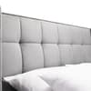 Gatsby Grey Velvet Bed Frame 