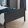 Maine Anthracite Wooden Bed Frame