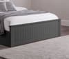 Maine Anthracite Wooden Ottoman Bed Frame