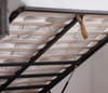 Maine Surf White Wooden Ottoman Bed Frame