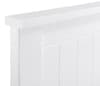 Maine Surf White Wooden Ottoman Bed Frame