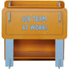 JCB Yellow Children's Digger Bedside Table