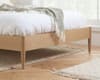 Jesper Wooden Oak Spindle Bed